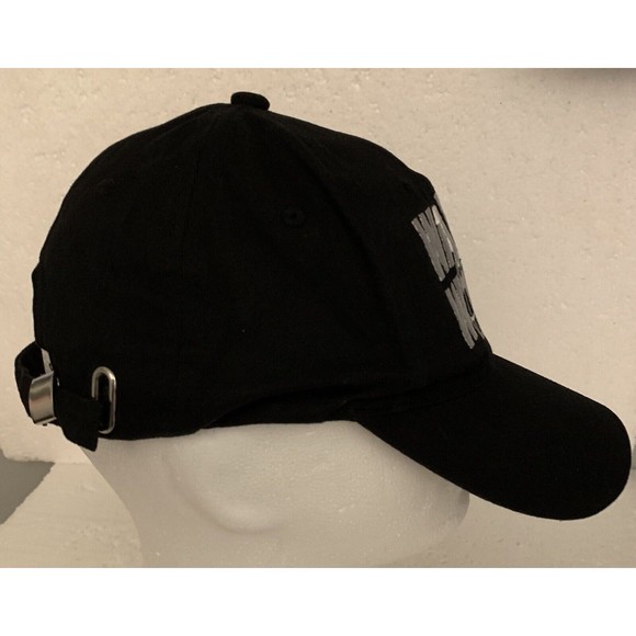 Waynes World Hat Cap Adjustable Black TV Show Movie Garth Mens 90s - Picture 4 of 14